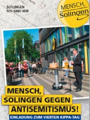 Plakat zur Einladung zum 4. Kippa-Tag in Solingen